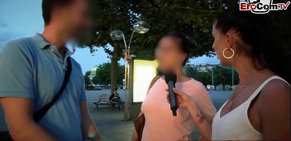  Cuckhold Casting in Stuttgart - Freund muss Freundin zugucken beim Pornocasting Date